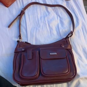 Brown shoulder bag